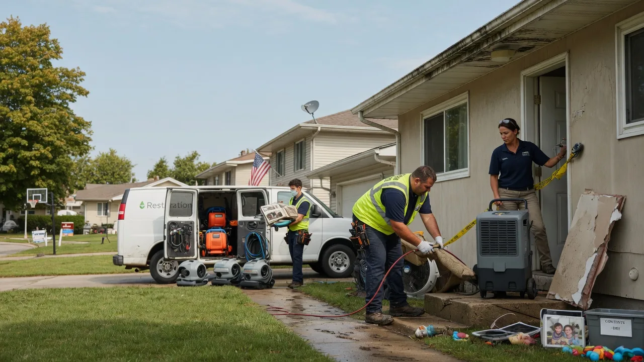 Water Damage Restoration in Unionville Center, OH near me